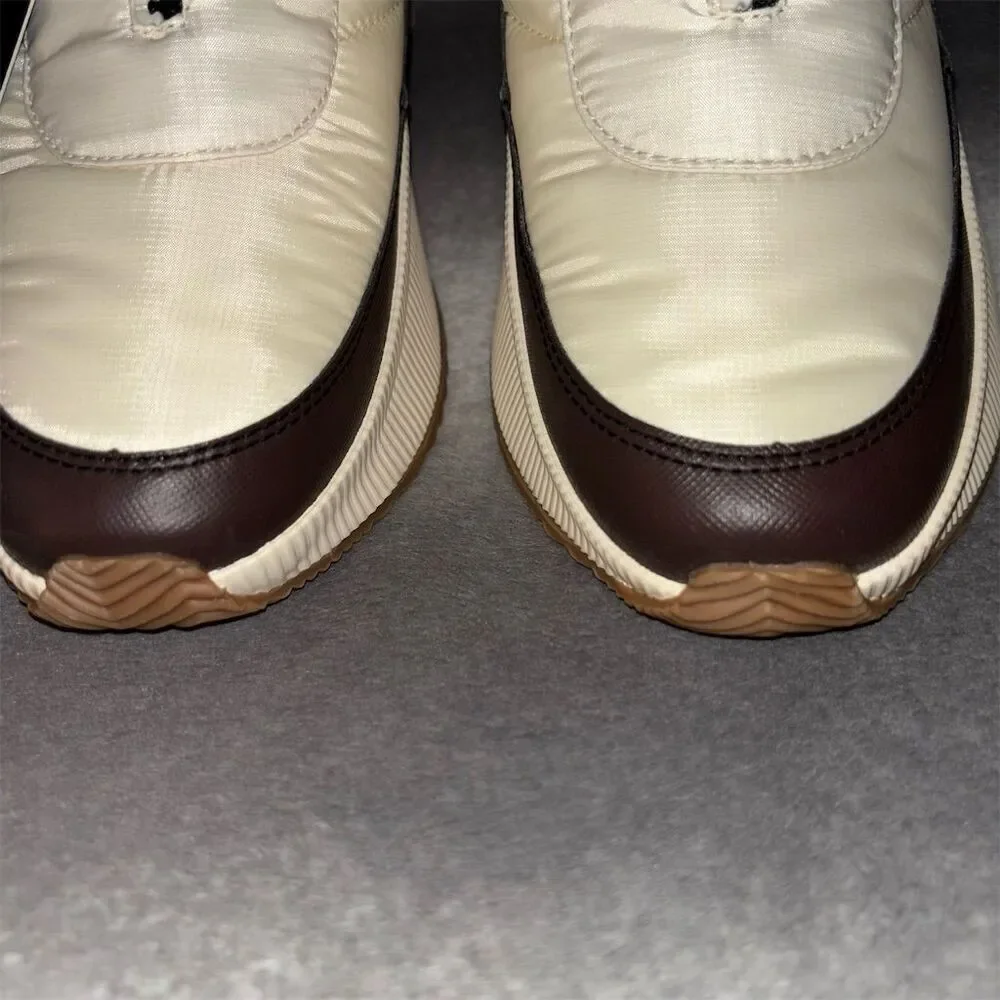 🚫SOLD🚫 Sorel Out N About III Puffy Zip Boots Cream Espresso Orange Waterproof 11 - Picture 7 of 12